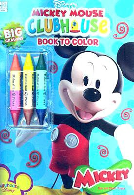 Mickey Mouse Clubhouse Book to Color
