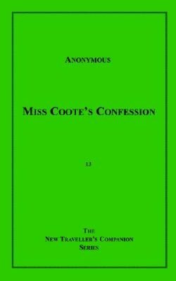 Miss Coote's Confession