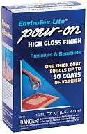 EnviroTex Lite Pour-On High Gloss Finish-16 Ounces by Environmental: Product Image