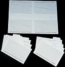 Cropper Hopper Photo Case Refill Cards 12/Pkg-White 4"X6" by Advantus: Product Image