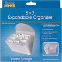Cropper Hopper Expandable Paper Organizer-Frost 5"X7" by Advantus: Product Image