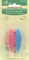 Plastic Tatting Shuttles-2/Pkg Colors Vary by Clover: Product Image