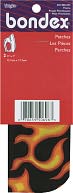 Bondex Iron-On Patches 5"X7" 2/Pkg-Flames by Wrights: Product Image