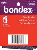 Bondex Iron-On Fabric 10"X12"-Denim by Wrights: Product Image