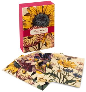 Botanical Note Cards set of 16