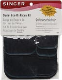 Denim Iron-On Repair Kit-Assorted Colors by Singer: Product Image