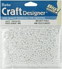 Pearls 4mm 1500/Pkg-White by Darice: Product Image