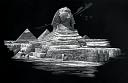 Famous Places Silver Foil Engraving Art Kit 8"X10"-Sphinx by Royal Brush: Product Image