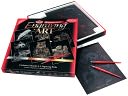 Foil Engraving Art Kit Value Pack 8"X10"-Dolphins/Panda/Tiger/Mice/Pups/Otter by Royal Brush: Product Image
