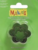 Makin's Clay Cutters 3/Pkg-Flower by Makin's USA: Product Image