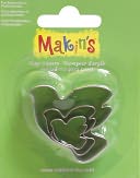 Makin's Clay Cutters 3/Pkg-Dove by Makin's USA: Product Image