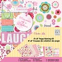 Me & My Big Ideas Page Kit 8"X8"-Chester/Pink by Me & My Big Ideas: Product Image