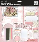 Baby Girl Page Kit 12"X12" by Me & My Big Ideas: Product Image