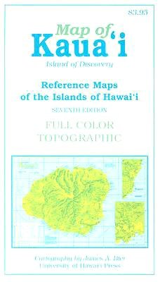 Map of Kaua'i: The Garden Isle (Reference Maps of the Islands of Hawai'i Series)