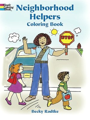 Neighborhood Helpers Coloring Book