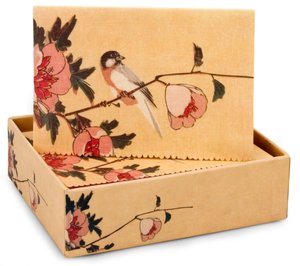 Asian Bird Note Card Set Of 14