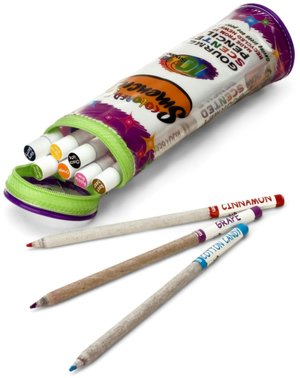 Smencils Gourmet-Scented Colored Pencils in Pouch -Set of 10