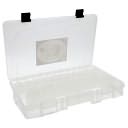 Creative Options Pro Latch Utility Organizer 14"x9.125"x2"-Clear W/Black Latch by Creative Options: Product Image
