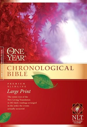 The One Year Chronological Bible NLT, Premium Slimline Large Print