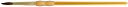 Crafter's Choice Camel Hair Round Brush-Size 2 by Royal Brush: Product Image