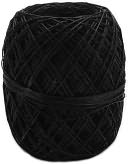 Hemp Cord 20# 400 Feet/Pkg-Black by Toner: Product Image