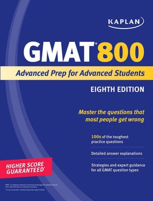 Download free german ebooks Kaplan GMAT 800: Advanced Prep for Advanced Students 9781419553424 (English literature)
