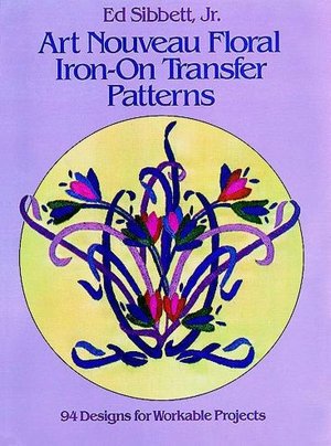 Art Nouveau Floral Iron-on Transfer Patterns