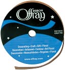 Grosgrain Ribbon 1/4" Wide 18 Feet-Brown by Offray: Product Image