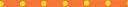 Dippy Dots Ribbon 3/8" Wide 9 Feet-Orange/Yellow by Offray: Product Image