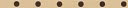 Dippy Dots Ribbon 3/8" Wide 9 Feet-Tan/Brown by Offray: Product Image
