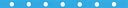 Dippy Dots Ribbon 3/8" Wide 9 Feet-Turquoise/White by Offray: Product Image