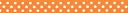 Confetti Dots Ribbon 5/8" 3 Yards-Torrid Orange by Offray: Product Image