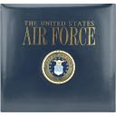 Air Force Postbound Scrapbook 12"X12" by K&Company: Product Image