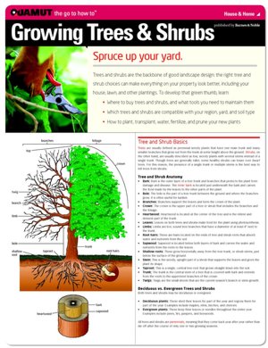 Growing Trees & Shrubs (Quamut)