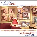 Fancy Back Decor Canvas-White 6"X6" 2/Pkg by Canvas Concepts: Product Image