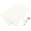 Fancy Back Decor Canvas-White 8"X12" 2/Pkg by Canvas Concepts: Product Image