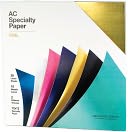 American Crafts Specialty Cardstock Pack 12"X12" 30/Pkg-Foil: Linen & Corduroy by American Crafts: Product Image
