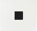 American Crafts Faux Leather 3-Ring Album 12"X12"-White by American Crafts: Product Image
