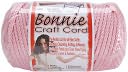 Bonnie Macrame Craft Cord 6mm 100 Yards-Pink by Pepperell: Product Image