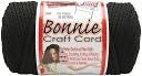 Bonnie Macrame Craft Cord 6mm 100 Yards-Black by Pepperell: Product Image