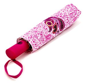 Jonathan Adler Love Dove Fuchsia Folding Umbrella