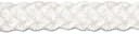 Bonnie Macrame Craft Cord 4mm 50 Yards-White by Pepperell: Product Image