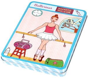 Ballerinas Magnetic Dress-Up Doll