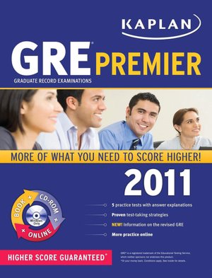 Kaplan GRE 2011 Premier with CD-ROM