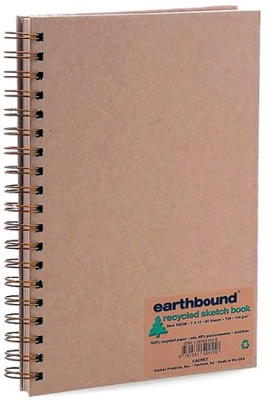 Sketch Book Kraft Spiral 7x10