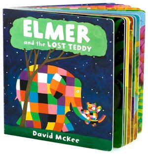 Elmer and the Lost Teddy: Lap Board Book
