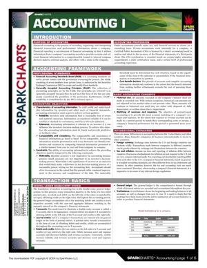 Accounting I (SparkCharts)