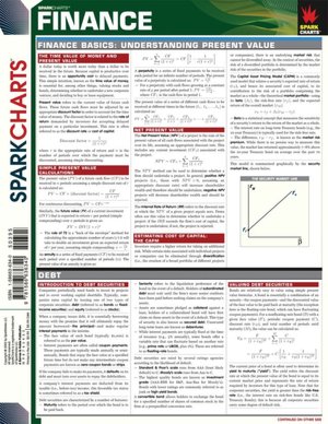 Finance (SparkCharts)