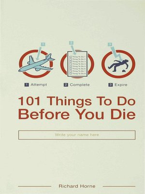 101 Things to Do Before You Die