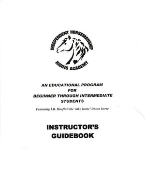 Independent Horsemanship - Instructor's Guidebook